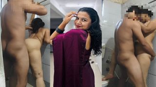 Desi Mallu Couple Standing – Doggy Style Fucking