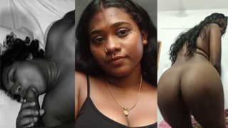 Dusky Tamil Girl Blowjob – Licked Fucking in Missionary