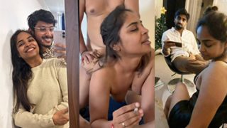 Horny Indian Girl Blowjob – Threesome Hard Fucking